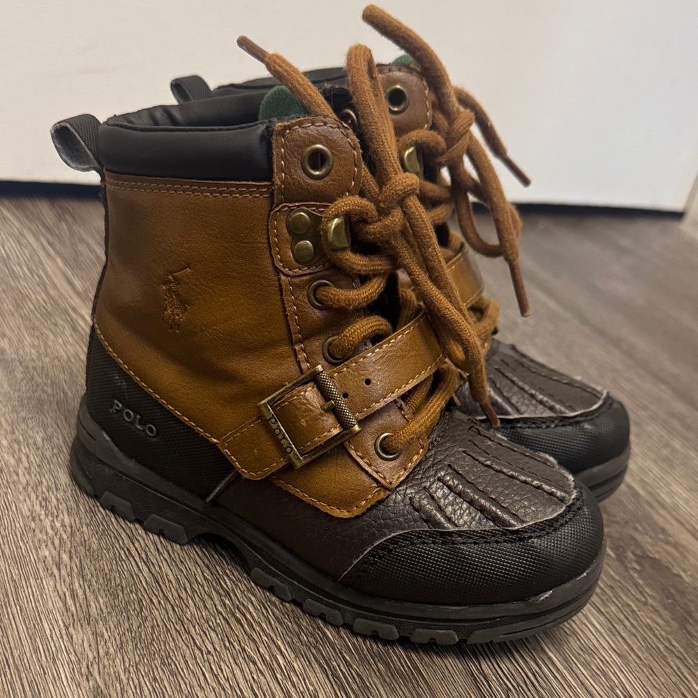 Polo Ralph Lauren kids' Colbey Mid II duck boots size 10 toddler